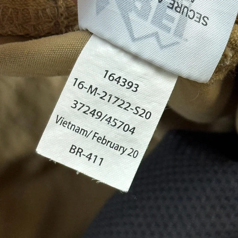 REI Co-op Pants Mens 32x32 Brown Screeline‎ Belted Hiking Outdoor Utility Casual